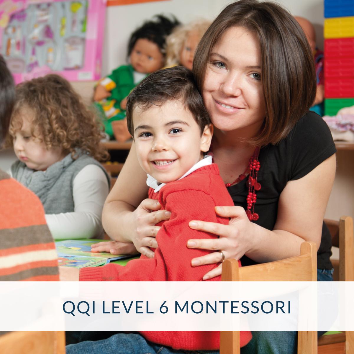 Montessori Course Online QQI Level 6 Chevron Training