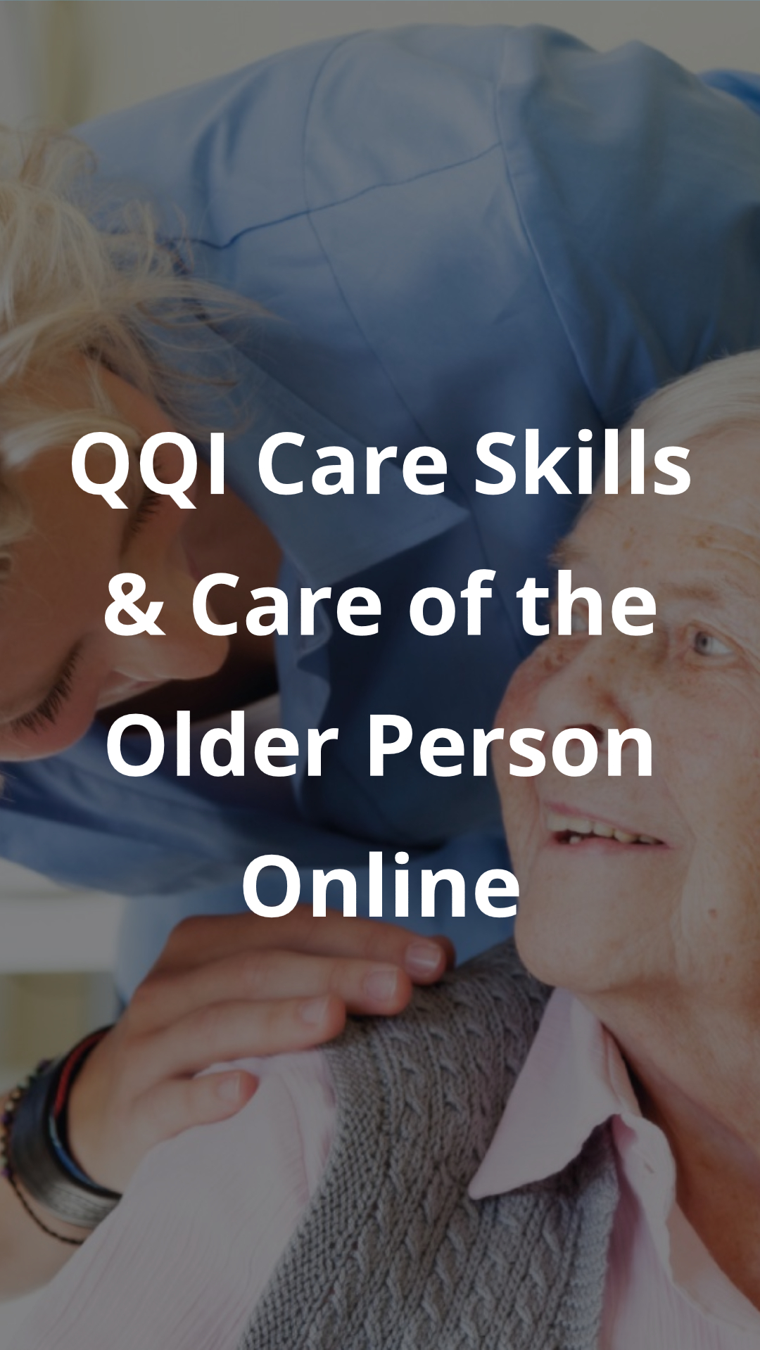 care skills care of the older person